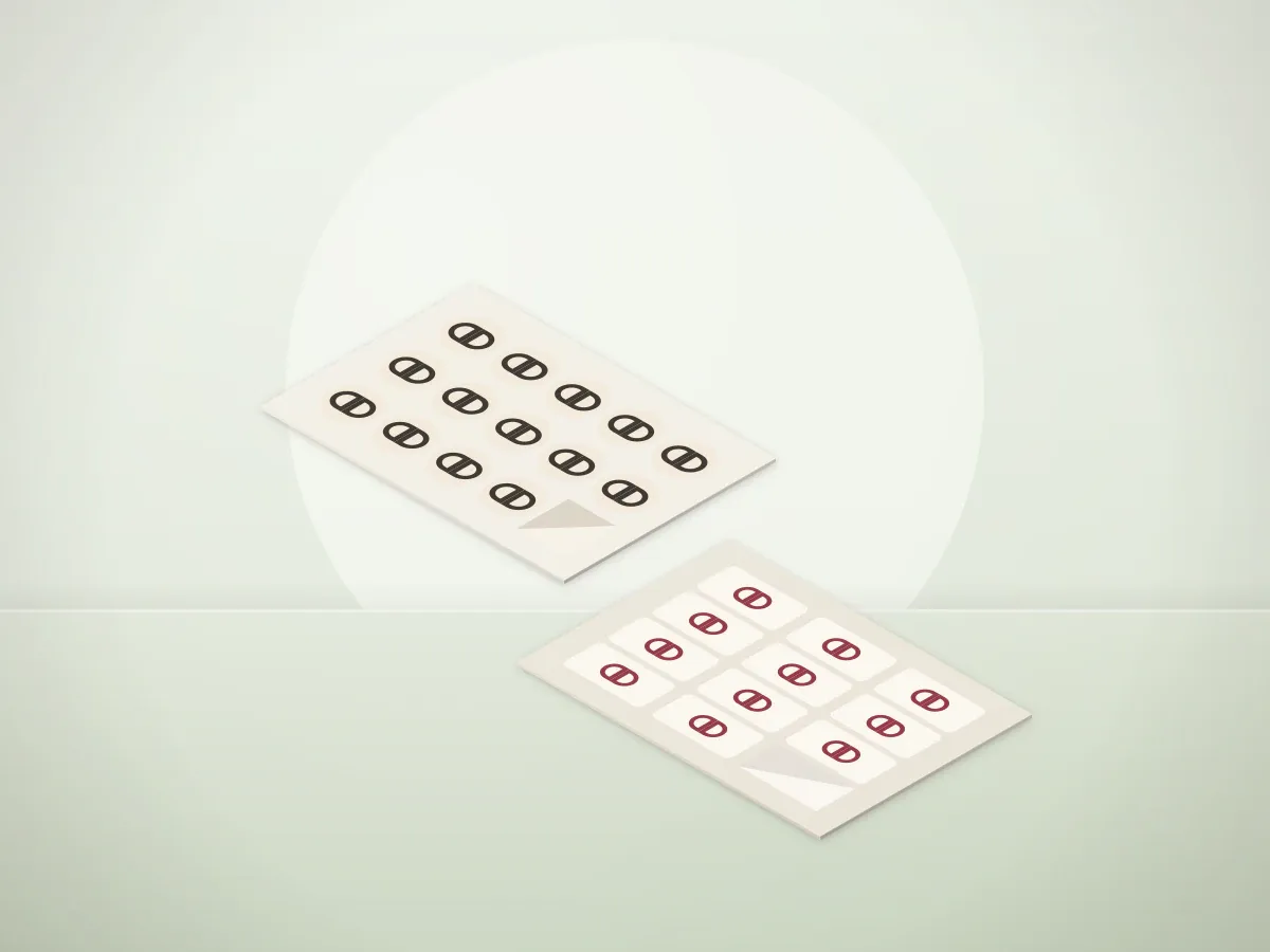 标签与印刷胶带：颜色与规格选择